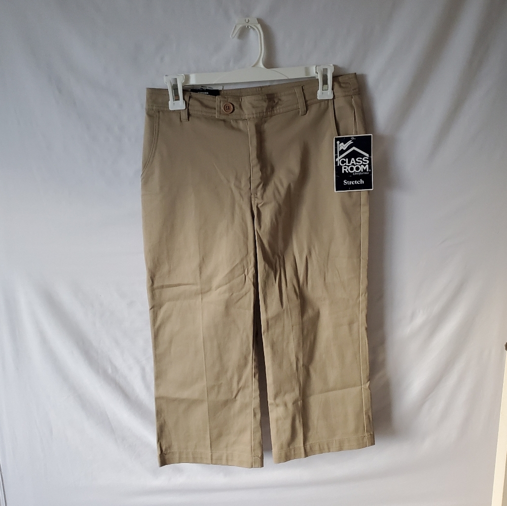 Khaki Capri